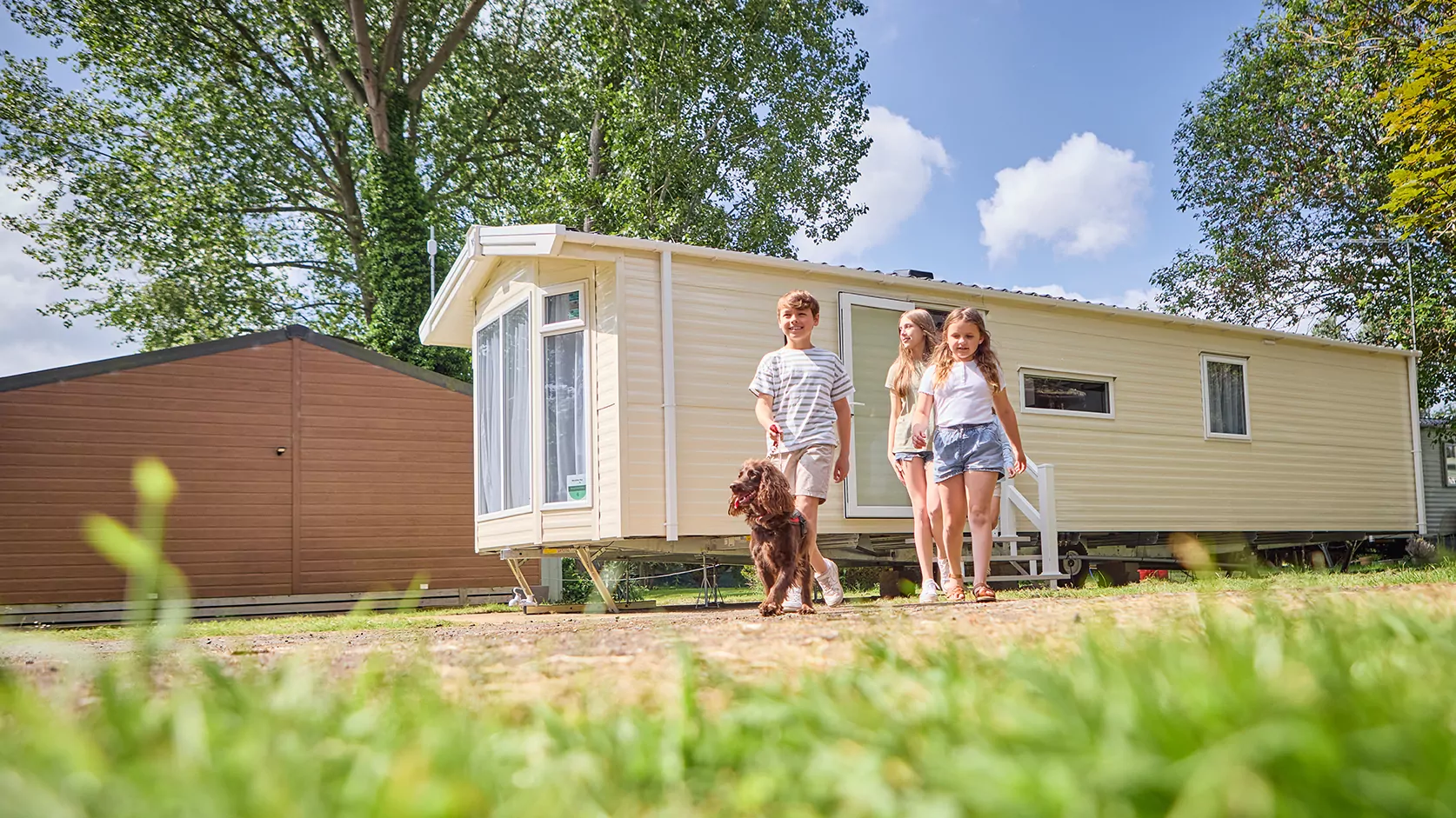 Image of a caravan holiday available for upcoming holiday park breaks at Billing Aquadrome.