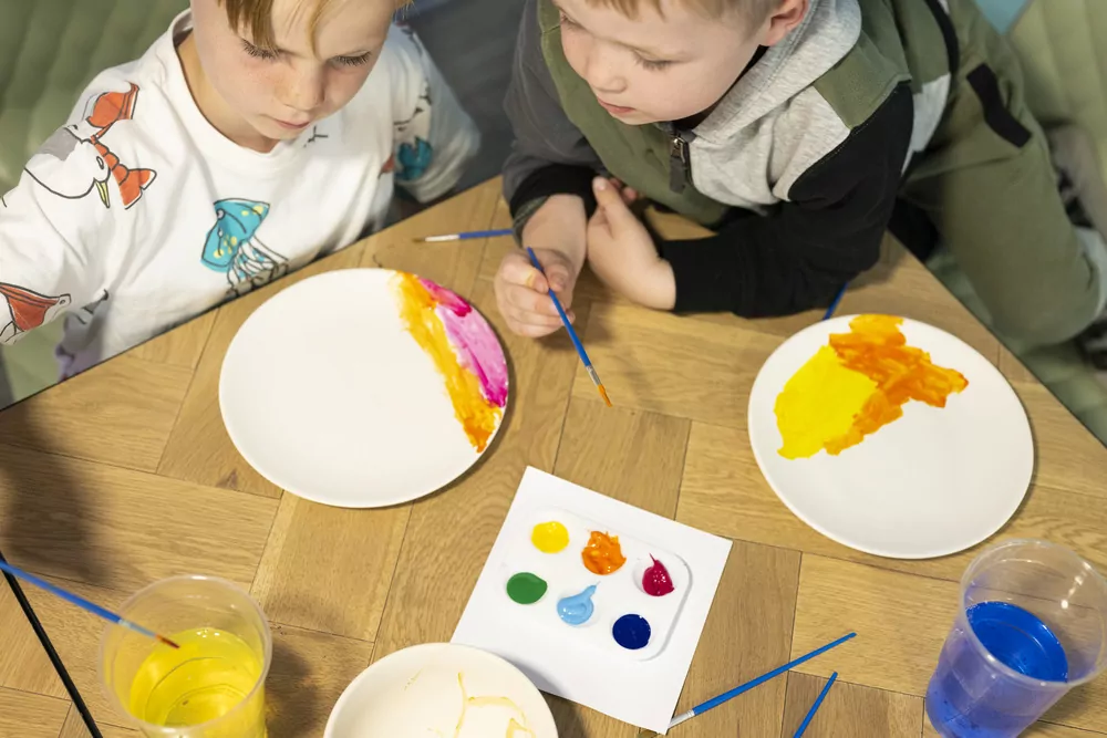 Pottery painting