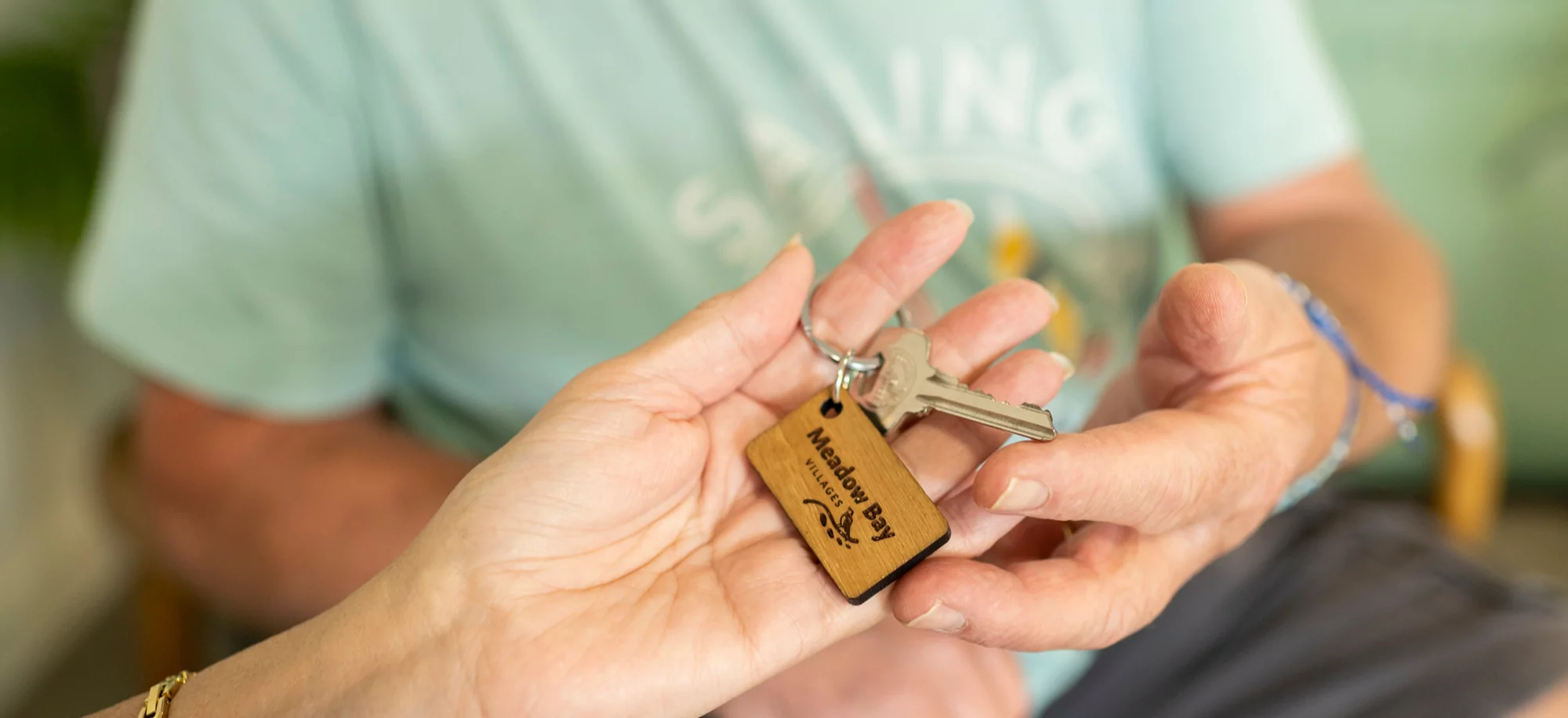 Buy a static caravan key handover image